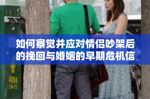 如何察觉并应对情侣吵架后的挽回与婚姻的早期危机信号？