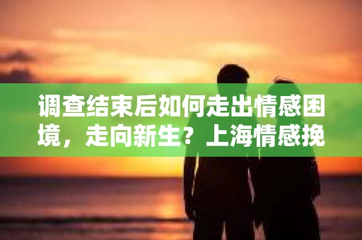 调查结束后如何走出情感困境,走向新生?上海情感挽回婚姻公司给出的专业建议 调查结束后如何走出情感困境,走向新生?上海情感挽回婚姻公司给出的专业建议