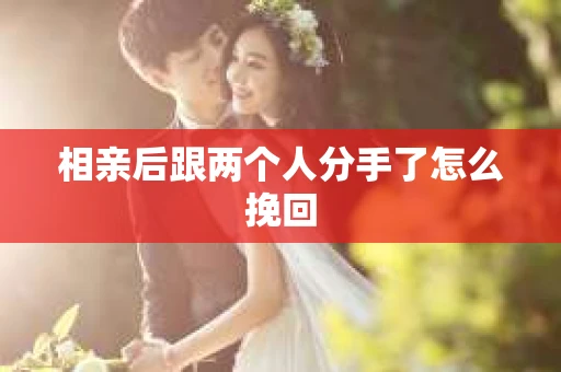 相亲后跟两个人分手了怎么挽回