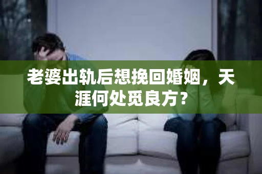 老婆出轨后想挽回婚姻，天涯何处觅良方？