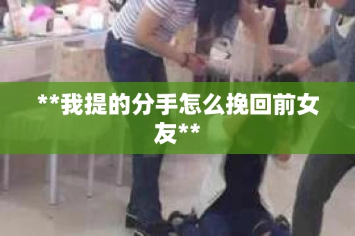 **我提的分手怎么挽回前女友**
