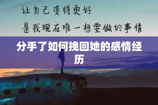 分手了如何挽回她的感情经历