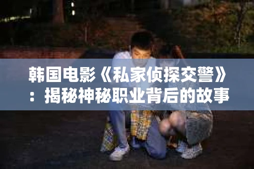 韩国电影《私家侦探交警》：揭秘神秘职业背后的故事