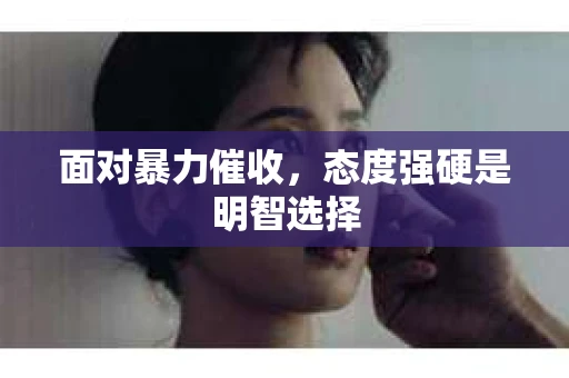 面对暴力催收，态度强硬是明智选择