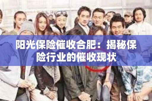 阳光保险催收合肥：揭秘保险行业的催收现状