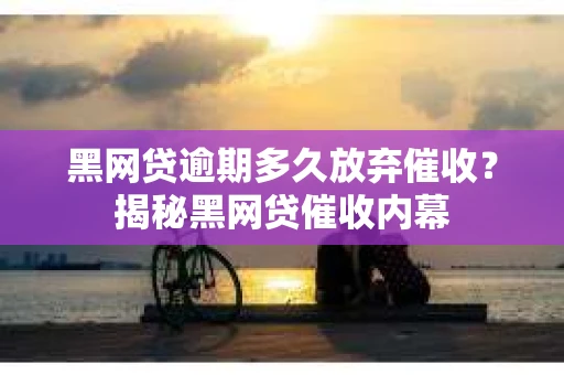黑网贷逾期多久放弃催收？揭秘黑网贷催收内幕