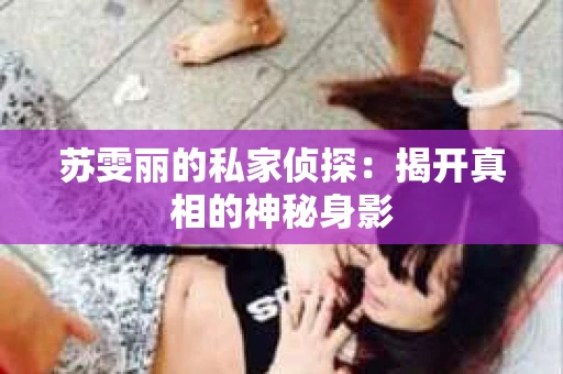 苏雯丽的私家侦探:揭开真相的神秘身影 苏雯丽的私家侦探:揭开真相的神秘身影