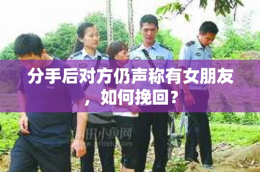 分手后对方仍声称有女朋友,如何挽回? 分手后对方仍声称有女朋友,如何挽回?