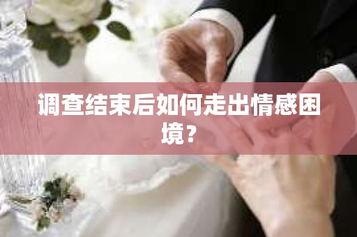 调查结束后如何走出情感困境? 调查结束后如何走出情感困境?