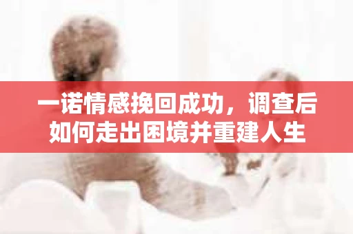 一诺情感挽回成功，调查后如何走出困境并重建人生